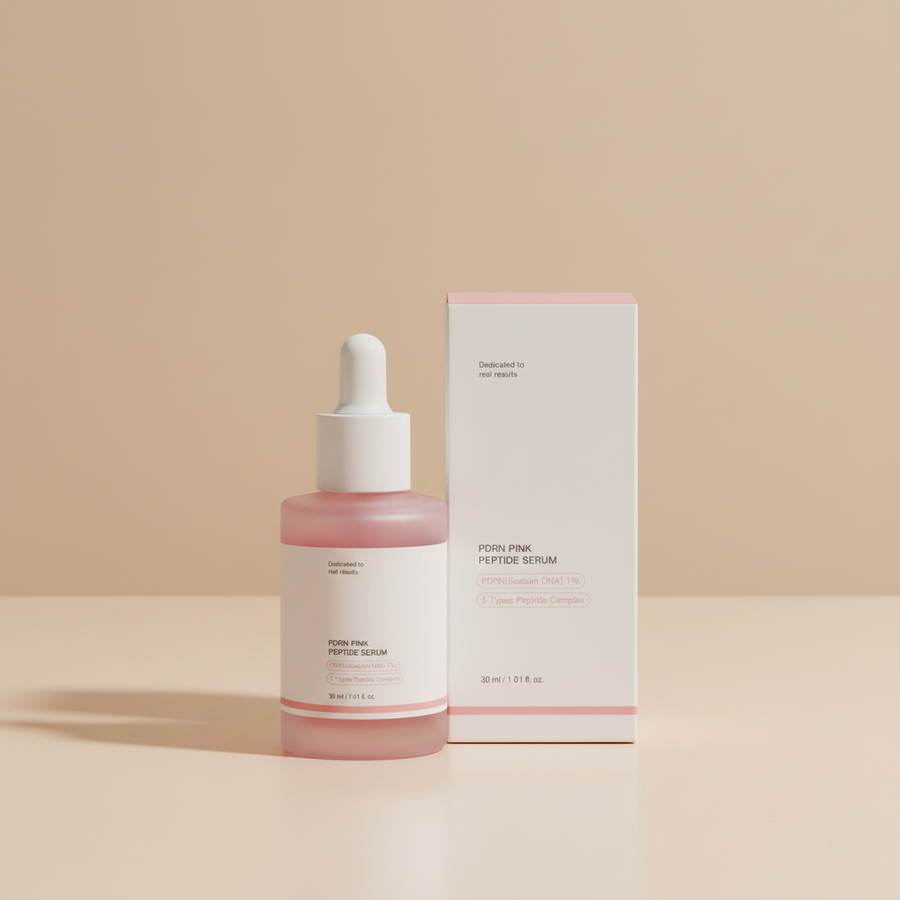 PDRN Pink Peptide Glow Serum 30ml | Sodium DNA + Peptides