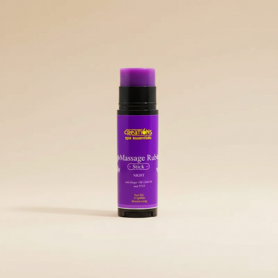 Creations Spa Essentials Massage Rub Stick – NIGHT (Lavender) | 15 g