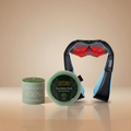 Spa Night Gift Set – Shiatsu Massager + Candle + Pain Relief Rub