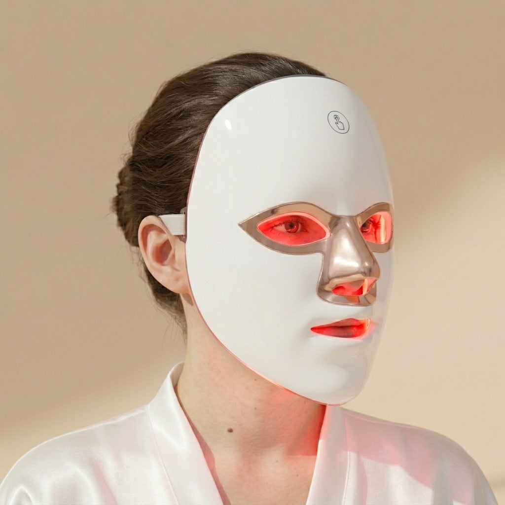 LED Red Light Therapy Face Mask – Series 2 | 7-Light Home Skincare Device